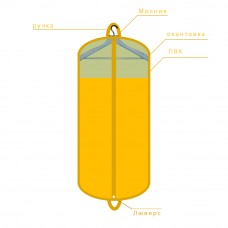 Плоский чехол для одежды, арт. 122